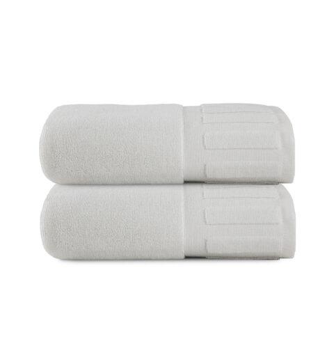 bath mat set white colored