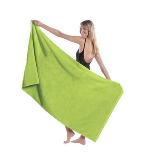 Solid-Economy-Pool-Towel-Green