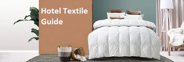 hotel textile guide