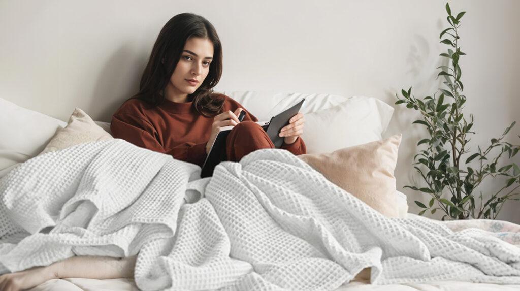 lightweight cotton blankets