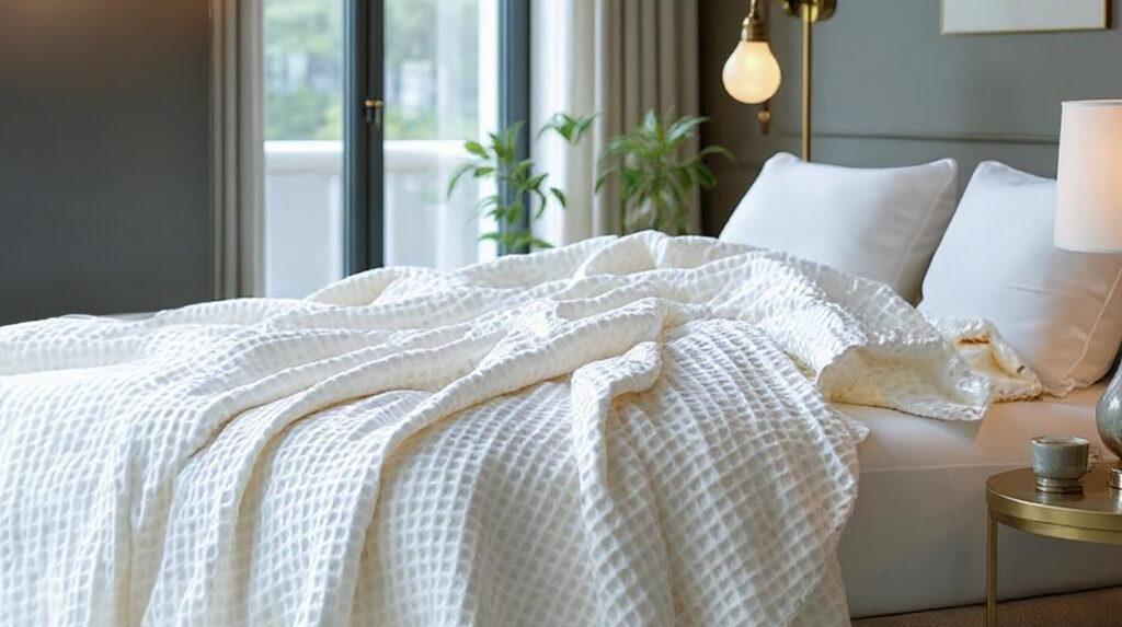lightweight cotton blankets
