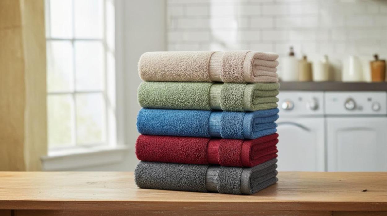 Colored Towels