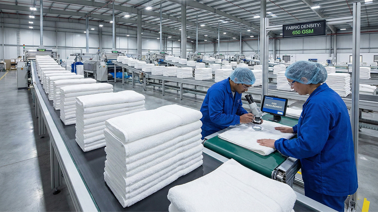 Why GSM Matters in Large-Scale Wholesale Towel Production