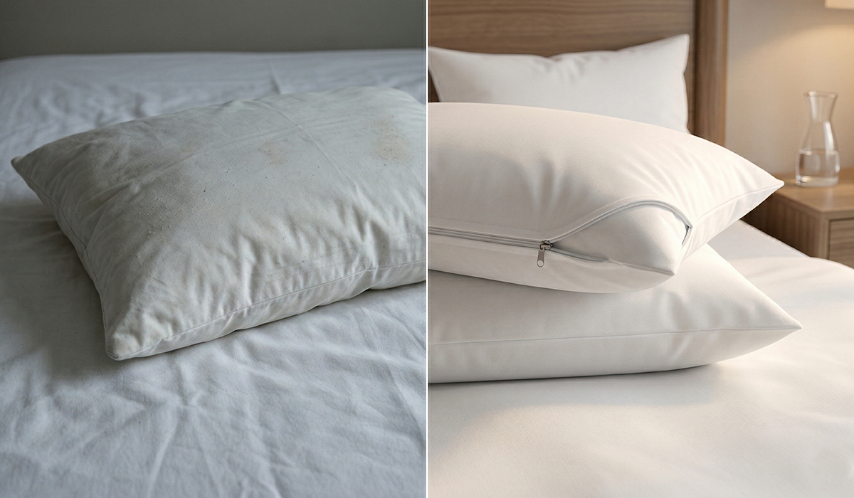 Double Your Pillow Life with Wholesale Pillow Protectors.