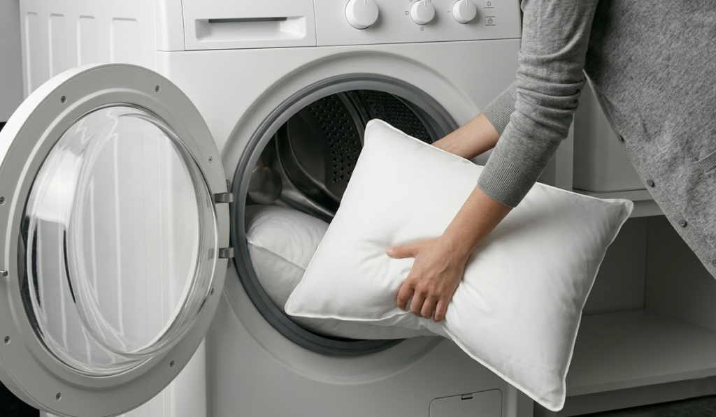 PILLOW WASHING