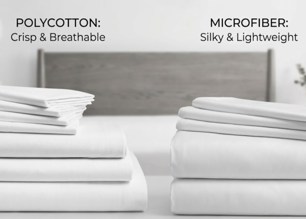 Polycotton Vs Microfiber Bedsheets_ What's Best For Hospitality_