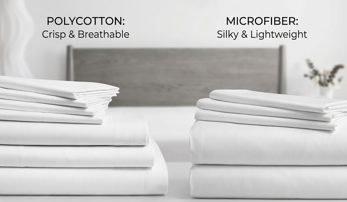 Polycotton Vs Microfiber Bedsheets_ What's Best For Hospitality_