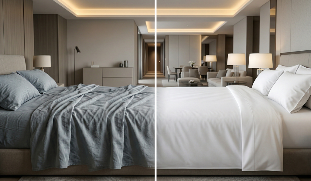 Hospitality Sheets Vs Home Linens