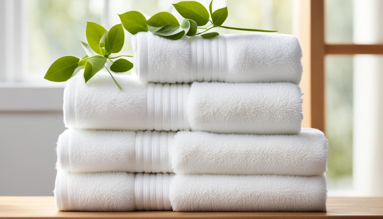 Organic cotton towels