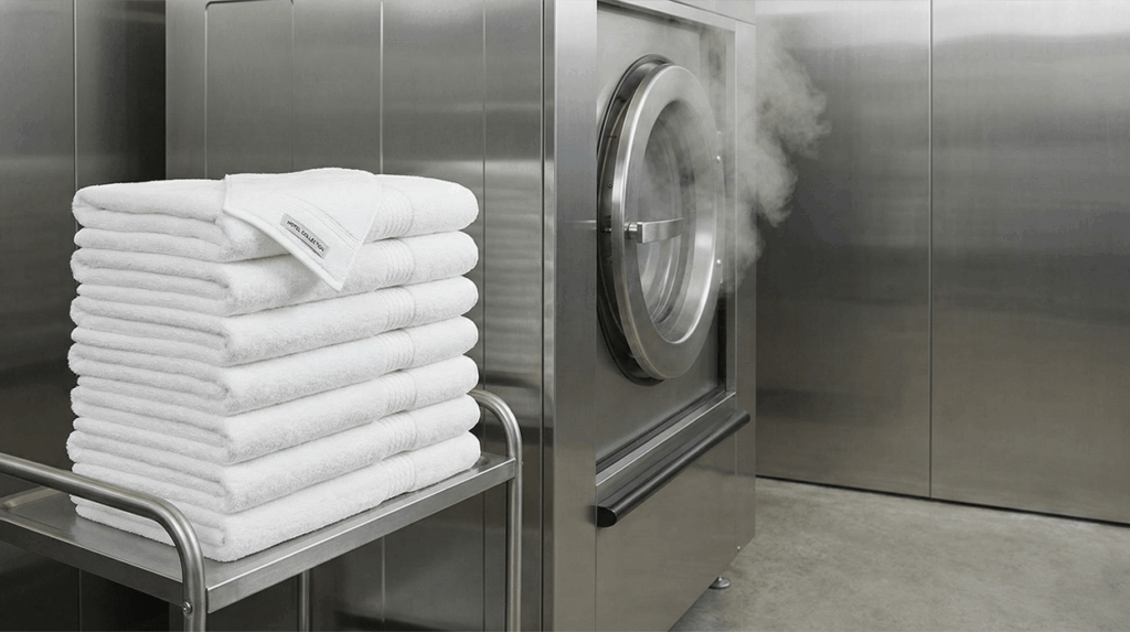 Bath Towels Engineered for the Industrial Wash