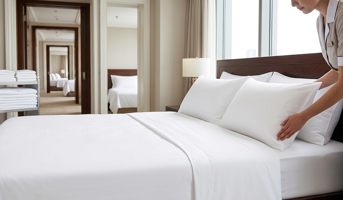 Why Hospitality Businesses Invest in Bulk Microfiber Sheets