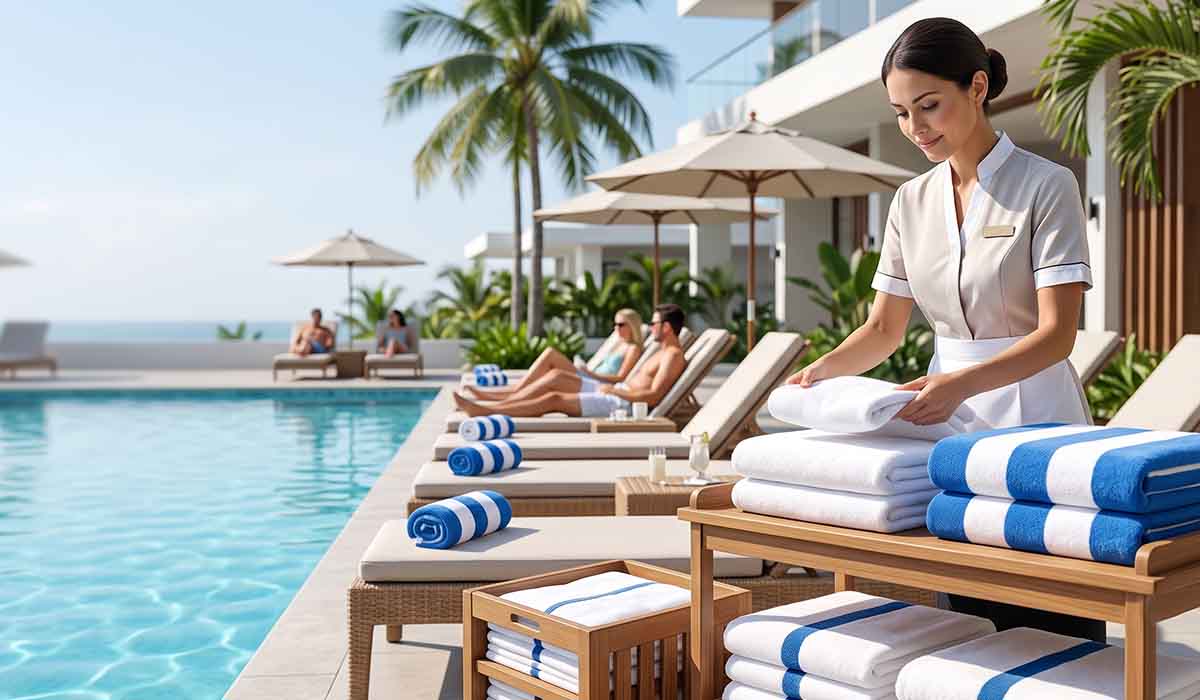 5 Ways Hotels Can Extend the Lifespan of Hotel Pool Towels